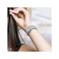 Pikkukuva 3 / 4: Huawei Strap 7 6 Pro 6 ja Honor Strap 6 Silikoni Bumper Vaaleanharmaa Ranneke