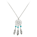 Miniatyrbilde 2 av 4: Bohemian Tassel Feather Wing Lang Halskjede #2