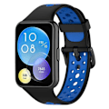 Miniatyrbillede 1 af 5: Dual Color Watch Silicone Rem til Huawei Watch Fit 2/Watch Fit 2 Active Style F