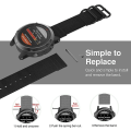 Miniatyrbillede 5 af 5: Til Garmin Fenix ​​5s 20mm 3-ringet nylonurrem Black