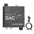 Miniatyrbilde 2 av 5: Digital til analog lydkonverter - 192 kHz aluminiumlegering DAC-konverter for HD DVD-spillere