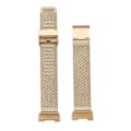 Miniatyrbillede 3 af 5: Til Fitbit Charge 4 Double Insurance Buckle Milanese Watch Band Gold