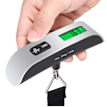 Miniatyrbilde 3 av 5: 50kg/10g elektronisk vekt LCD digital hengende bagasjevekt Fjærvekt