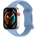Rem til Huawei Watch Fit 4/Fit 3 ensfarvet silikonerem (blå)
