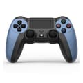 Kamouflage Blå PS4 Trådlös Spelkontroll med Dubbel Vibration och Ljusfält