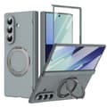 Magnetisk deksel til Samsung Galaxy Z Fold8 Ultra, støtsikkert med stativ og skjermbeskytter Grey