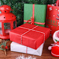 Miniatyrbild 5 av 5: 60 ark julklappspapper - flerfärgat omslagspapper