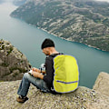 Miniatyrbild 3 av 4: Ryggsäcksregnskydd Uppgraderat Vattentätt Ryggsäcksöverdrag Shznv M