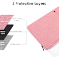 Miniatyrbillede 2 af 5: Laptop Taske 15.6\" Stødsikker Vandafvisende Pink