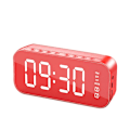 Miniatyrbild 4 av 4: Multifunktionell LED digital väckarklocka och bluetooth-högtalare black