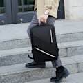 Miniatyrbilde 2 av 4: Laptopveske med USB-lading, blå