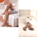 Miniatyrbilde 4 av 5: Teddy Legs Lange Over Knee Høye Sokker for Vinter