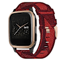 Pikkukuva 1 / 5: Garmin Venu Sq 20 mm: nylon kudottu watch Red