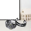 Miniatyrbillede 5 af 5: Se blødt og behageligt to-farvet 22mm silikone urrem til Huawei Watch GT3 A,22 mm