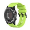 Pikkukuva 1 / 5: Garmin Fenix ​​3 26 mm vaakasuora rakenne watch ranneke irrotustyökalulla Lime Green