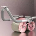 Pikkukuva 2 / 4: Vatsan rullan automaattinen palautusharjoittelu Vatsalihasten artefakti Harjoitus Fitness Kotitalous pink