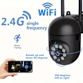 Pikkukuva 5 / 5: Langaton kamera 2.4G valvontakamera Video WiFi langaton turvakamera