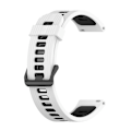 Miniatyrbild 2 av 5: För Garmin Move Style 20 mm vertikalt mönster tvåfärgat watch White-Black