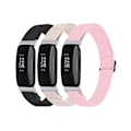 Miniatyrbilde 1 av 5: Elastiske stropper til Fitbit Inspire 2 - 3-pakning med elastiske armbånd