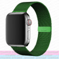 Miniatyrbilde 1 av 5: Milanese løkkestropp For Apple Watch Ultra Band 44mm 40mm 45mm 41mm 49mm 42mm 38mm 44 Mm Correa-armbånd Iwatch Series 3 6 Se 7 8 Dark green 38mm 40mm 41mm