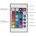 Miniatyrbillede 2 af 5: 24 knappers fjernbetjening + dc12v LED-controller RGB-kontrolboks Ir lysstrimmel-controller til 5050 2835