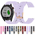Miniatyrbild 5 av 5: För Garmin Approach S40 20mm Nylon Woven Watch Band Blue