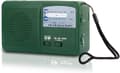 Portabel Nödradio med Solpanel, Handvev och Självladdande USB-Batteri - Grön