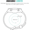Miniatyrbillede 2 af 5: Garmin Forerunner 220/230/235/620/630/735XT/235Lite udskiftningsrem til smartur