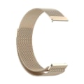 Miniatyrbillede 1 af 4: Udskiftningsrem i rustfrit stål, magnetisk Milan Fashion-armbånd til Samsung Galaxy Watch 3 champagne gold 20mm