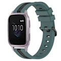 Miniatyrbild 1 av 5: För Garmin Venu Sq 20 mm vertikalt tvåfärgs watch Green-Black