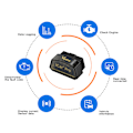 Miniatyrbilde 2 av 5: Vgate iCar Pro ELM327 V2.3 Bluetooth 4.0 For IOS/Android OBD2 Auto Scanner WIFI OBD Bildiagnoseverktøy iCar Pro WIFI