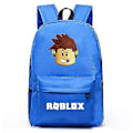 Miniatyrbillede 1 af 3: Roblox Rygsæk Roblox Custom Skole Rygsæk Unisex Blue