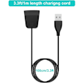 Miniatyrbilde 3 av 5: Lader for Fitbit Alta Hr, erstatnings-USB-ladekabel, kabelklips kompatibel med Fitbit Alta Hr