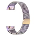 Miniatyrbillede 4 af 5: Magneturbånd i rustfrit stål til Fitbit Charge 4small Størrelse: 190x18mm Colorful Light