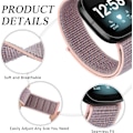 Miniatyrbilde 2 av 5: 2 Remmer til Fitbit Versa 3 - Myke Justerbare Erstatningsarmbånd