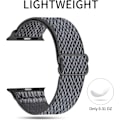 Miniatyrbilde 3 av 5: Elastisk Solo Loop-reim kompatibel med Apple Watch-reimer 13 38mm/40mm/41mm