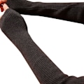 Miniatyrbillede 4 af 5: Varme Fingerless Handsker Vinter vanter Strikket Half Finger Manchet Handsker Lang Damer Red M