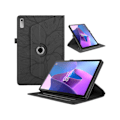 Miniatyrbild 1 av 2: Skyddsfodral för Lenovo Tab P12 12.7 tum 2023, 360 graders rotation, svart