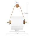 Miniatyrbillede 5 af 5: Toiletrulleholder Træ, Toiletrulleholder til toiletbadeværelse