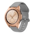Pikkukuva 4 / 5: 22 mm Garmin Venu / Samsung Galaxy Watch Active 2 universal sisäsolki, rei'itetty watch ranneke Grey