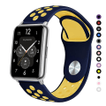 Pikkukuva 2 / 5: Silikoniranneke Huawei Watch Fit 2 Band Active Classic Smart Watch tarvikkeet Correa Vaihtohihna Huawei Watch Fit2 Ranneke red-black