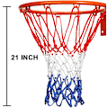 Miniatyrbilde 4 av 5: Oppgradert Heavy Duty Basketballnett (Regntæt)
