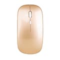M80 trådlös 2.4G tyst mus 1600dpi guld