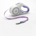 Miniatyrbilde 1 av 5: Hundebånd med lett automatisk uttrekkbar hundebånd 5M Purple