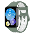 Pikkukuva 1 / 5: Huawei Watch Fit 2/Watch Fit 2 Active -kaksivärinen silikoniranneke Style A