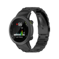 Miniatyrbillede 2 af 5: Armbåndsrem i rustfrit stål til Garmin Forerunner 45 45s Swim 2 Black