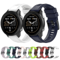 Miniatyrbillede 3 af 5: Til Garmin Approach S60 22mm ensfarvet silikoneurrem Red