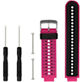 Miniatyrbillede 2 af 2: Udskiftningsrem til smart armbåndsur til Garmin Forerunner 220/230/235/620/630/735xt/235 Lite Rose-Black