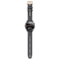 Miniatyrbillede 2 af 5: Til Garmin Fenix ​​5s Plus 20 mm rosa guldspænde silikone urrem Black