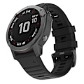 Miniatyrbillede 1 af 5: Til Garmin Fenix ​​6x 26mm Silikone Smart Watch Band Black